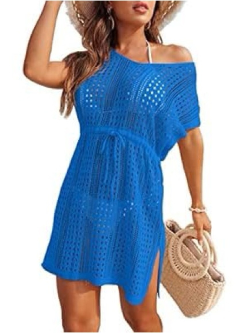 Women's Crochet Swim Coverup